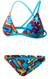 TYR JAZZY FRESH TRI BRA WORKOUT BIKINI