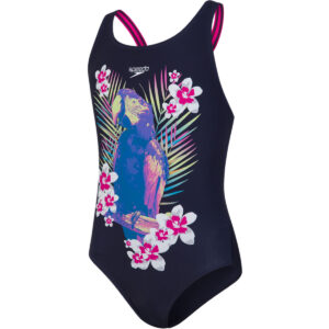 SPEEDO JUNGLEGLOW LEADERBACK ΟΛΟΣΩΜΟ ΜΑΓΙΟ ΚΟΡΙΤΣΙΩΝ