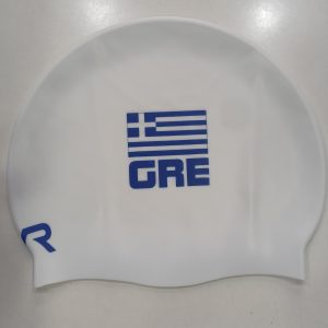 TYR SILICONE CAP GREECE WHITE